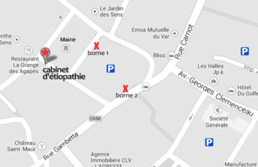 parking gratuit - Alexandre Hryb - etiopathe Cogolin - Saint Tropez - Sainte Maxime - Le Lavandou - La Londe